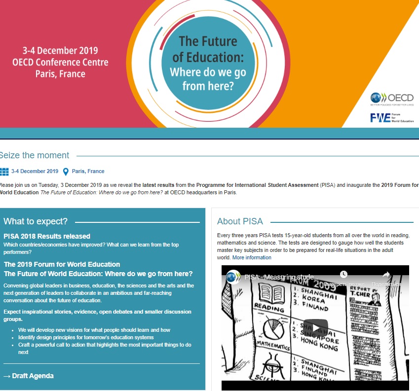 Форум світової освіти 2019 року Форум світової освіти 2019 року