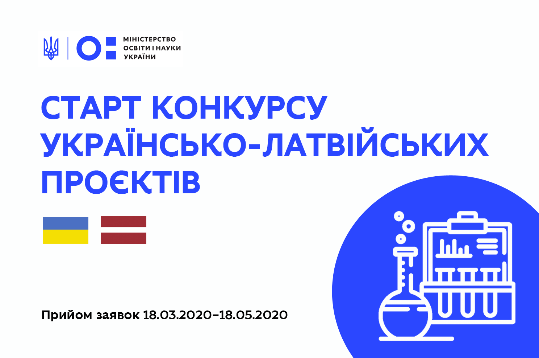 Конкурс українсько-латвійських науково-дослідних проєктів на 2021-2022 роки