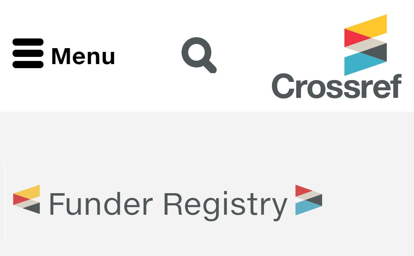 Crossref Funder Registry