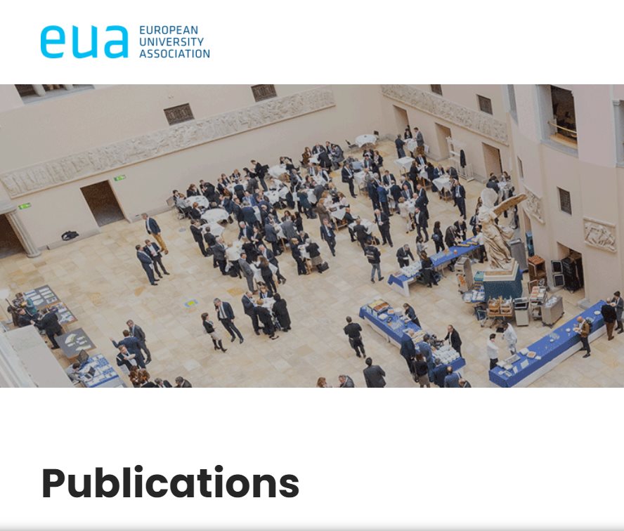Публікації European University Association