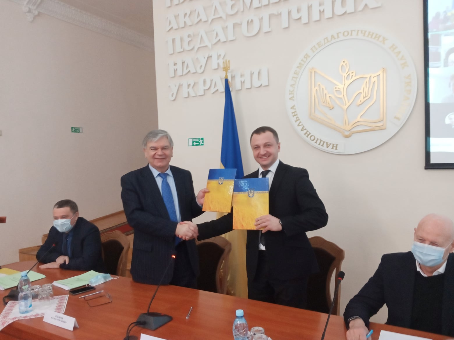 Меморандум про співпрацю між НАПН України і ВГО «УСПП»