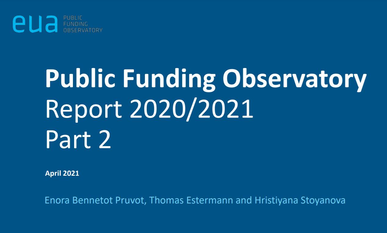 Огляд публічного фінансування вищої освіти 2020/2021