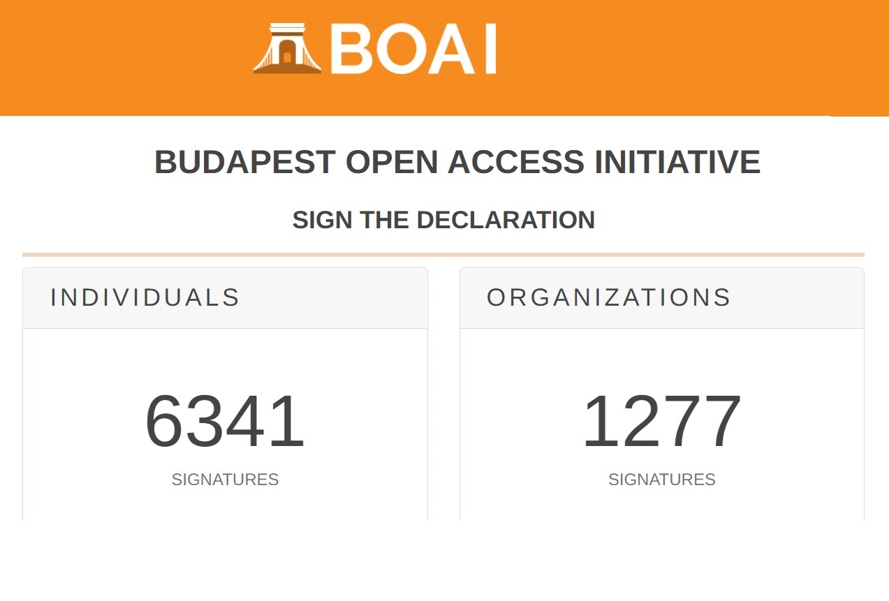 20 років Будапештської ініціативи відкритого доступу