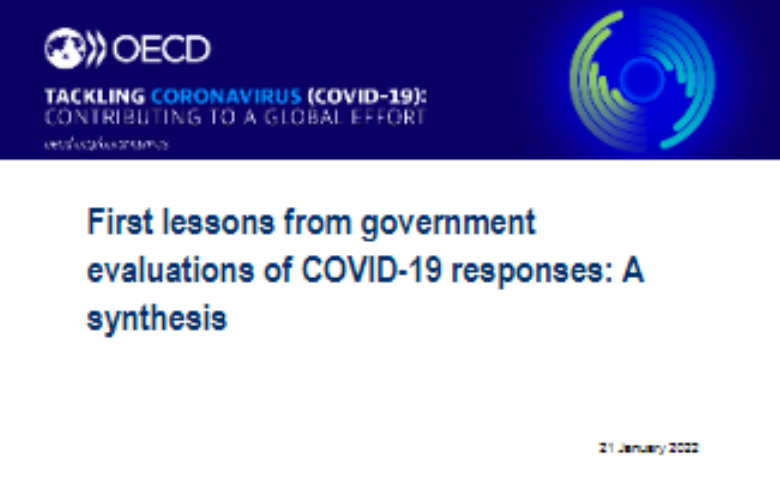 Перші уроки державних оцінок заходів реагування на COVID-19: узагальнення