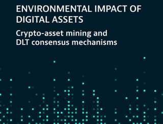 ЗВІТ ОЕСР: ВПЛИВ ЦИФРОВИХ АКТИВІВ НА ДОВКІЛЛЯ