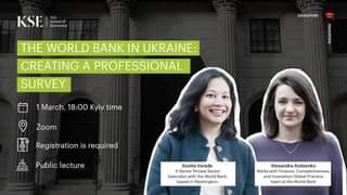 THE WORLD BANK IN UKRAINE