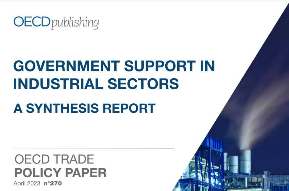 ОЕСР: ДЕРЖАВНА ПІДТРИМКА ПРОМИСЛОВИХ ГАЛУЗЕЙ