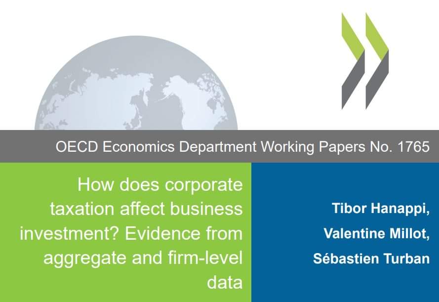 ОЕСР: ЯК КОРПОРАТИВНЕ ОПОДАТКУВАННЯ ВПЛИВАЄ НА ІНВЕСТИЦІЇ У БІЗНЕС