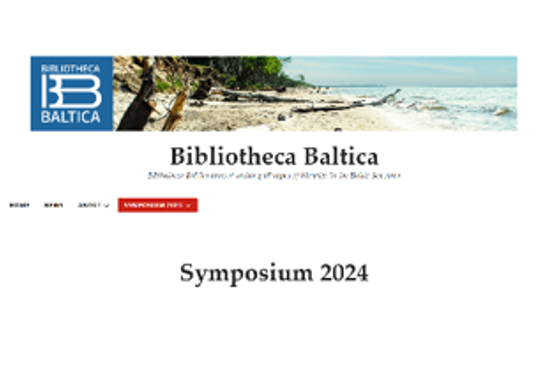 СИМПОЗІУМ BIBLIOTHECA BALTICA