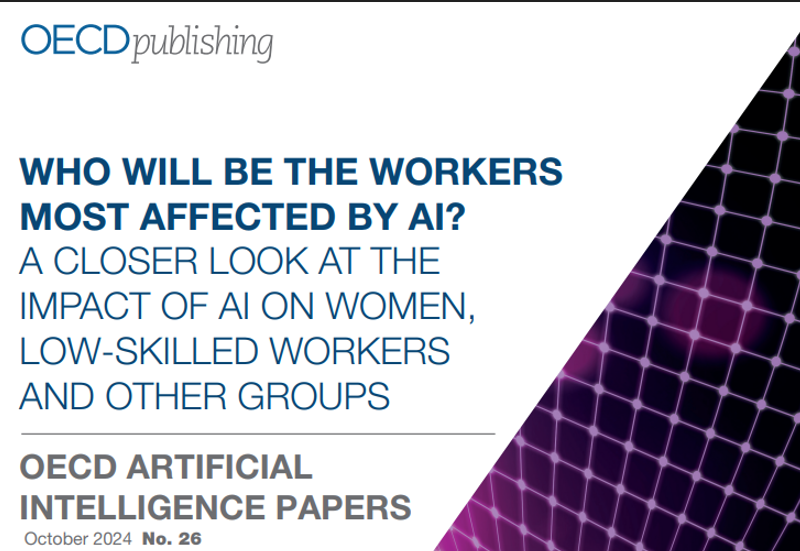 ОЕСР: ХТО НАЙБІЛЬШЕ ПОСТРАЖДАЄ ВІД ШТУЧНОГО ІНТЕЛЕКТУ?