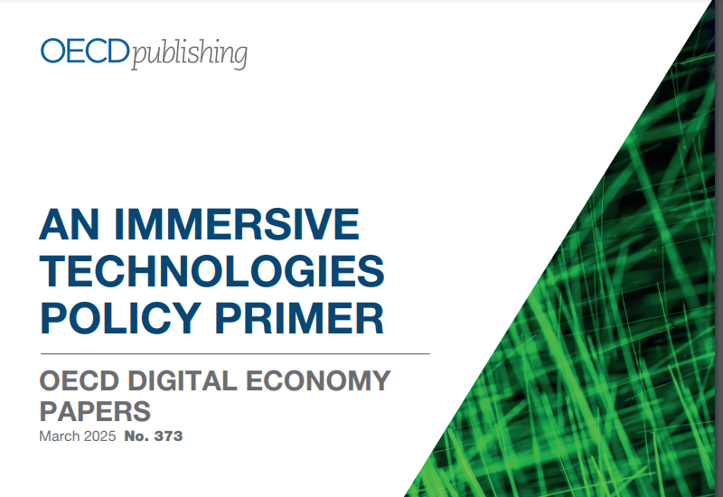 ОЕСР: ПОСІБНИК ІЗ ПОЛІТИКИ ЩОДО ІМЕРСІЙНИХ ТЕХНОЛОГІЙ