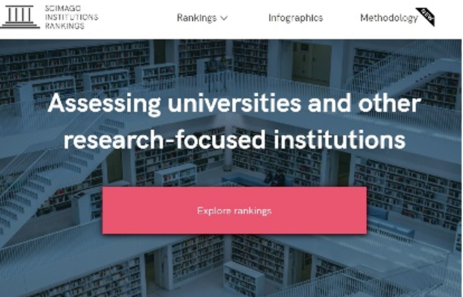 SCIMAGO INSTITUTIONS RANKINGS 2025