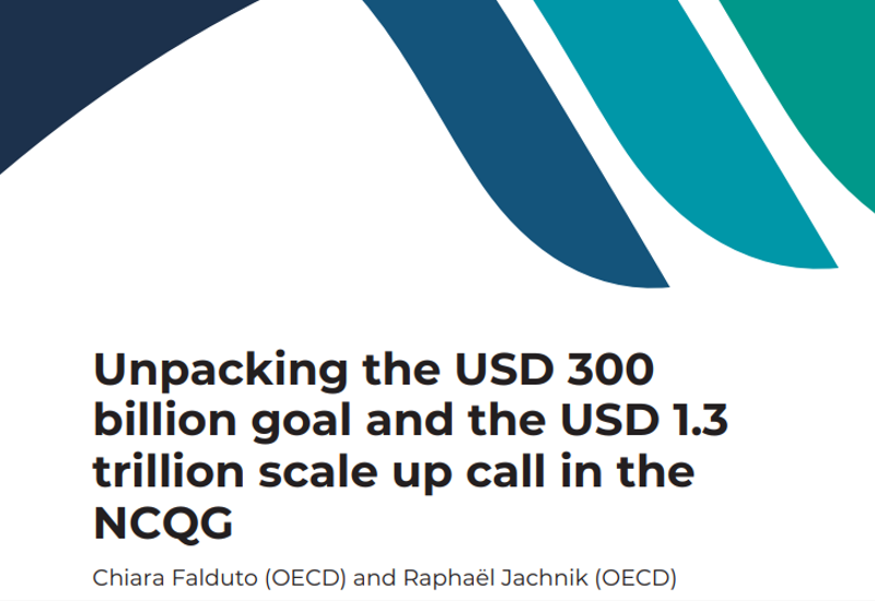 ОЕСР: НОВІ ПІДХОДИ ДО РЕАЛІЗАЦІЇ КЛІМАТИЧНОГО ПОРЯДКУ ДЕННОГО ЧЕРЕЗ NCQG ОЕСР: НОВІ ПІДХОДИ ДО РЕАЛІЗАЦІЇ КЛІМАТИЧНОГО ПОРЯДКУ ДЕННОГО ЧЕРЕЗ NCQG