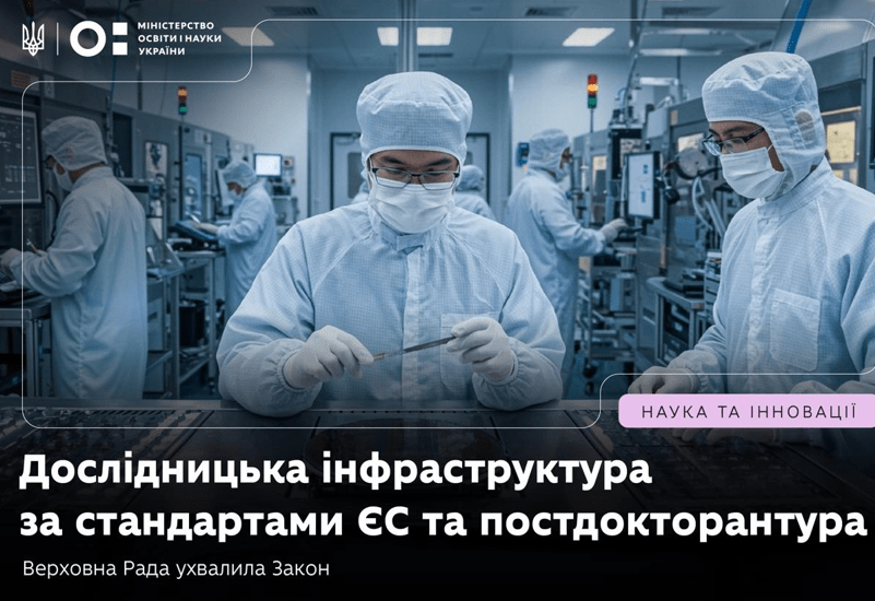 РОЗВИТОК ДОСЛІДНИЦЬКОЇ ІНФРАСТРУКТУРИ ТА ПІДТРИМКА МОЛОДИХ УЧЕНИХ