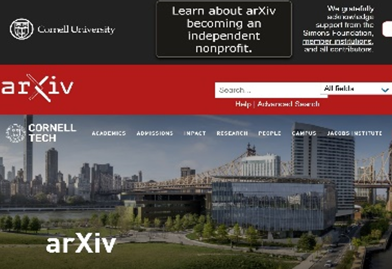 ARXIV ПОСИЛЮЄ БОРОТЬБУ З ФАЛЬШИВИМИ ПОСИЛАННЯМИ ARXIV ПОСИЛЮЄ БОРОТЬБУ З ФАЛЬШИВИМИ ПОСИЛАННЯМИ