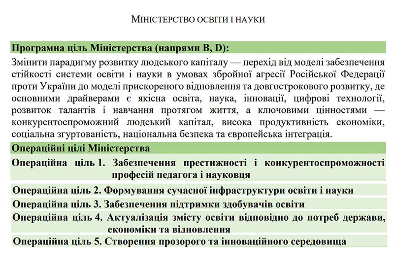 Post image ПРОГРАМА ДІЯЛЬНОСТІ УРЯДУ НА 2026–2027 РОКИ